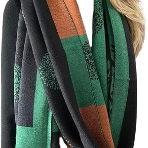 2025 New Arrival High Quality Super Warm Soft Luxury Natural Pure Wool <b>Shawl</b> <b>for</b> <b>Women</b> Winter Wear <b>for</b> Traditional <b>Shawls</b> - Product Image 5