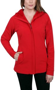 แจ็คเก็ตซอฟต์เชลล์สำหรับผู้หญิง,แจ็กเก็ตและเสื้อโค้ทปกติสำหรับฤดูหนาว - Product Image 6