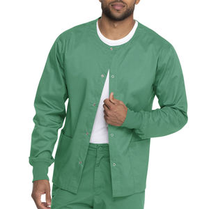 Chaqueta Médica con Cierre Frontal para Hombre, con Tela Elástica de Spandex, Secado Rápido y Transpirable, Uniformes Médicos de Alta Calidad para Enfermeros - Product Image 4