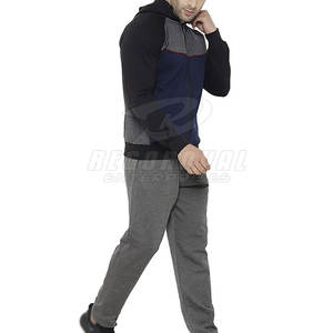 Survêtement sur mesure pull-over survêtement vente en gros pas cher prix hommes survêtement au meilleur prix - Product Image 3