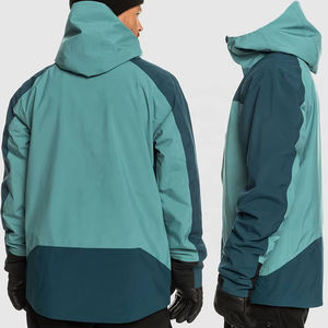 Veste d'hiver chauffante décontractée pour homme, à capuche, imperméable, en toile, doublée de coton, plusieurs poches, séchage rapide, respirante, unisexe, 100% - Product Image 6