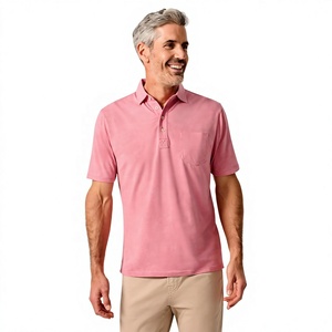 Polo uni pour homme à manches courtes, vêtement basique vierge, couleurs personnalisables, tailles S-5XL, coupe classique, impression de logo, OEM ODM, vente en gros - Product Image 1