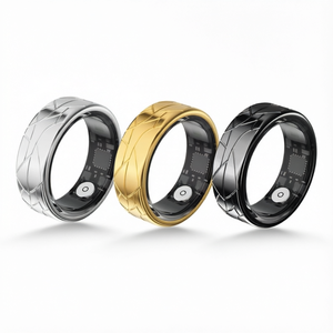 Anillo Inteligente AI Steel con 5-10 Días de Batería, Control por Aplicación, IP68, Monitor de Actividad Física, SpO2, Sueño y Frecuencia Cardíaca - Product Image 1
