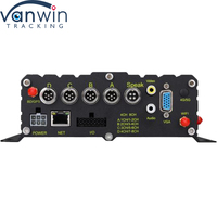 4CH 1080P SD MDVR Surveillance en temps réel 4G AI ADAS DMS DVR Mobile pour Bus & Truck Safety Driving CCTV System