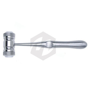 ค้อนสเตนเลสขนาด7.5นิ้วค้อนผ่าตัดสำหรับสัตวแพทย์สำหรับยกกระดูกเครื่องมือทางการแพทย์ - Product Image 6