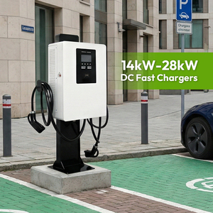 Chargeur de voiture électrique DC 21 kW, entrée 240 V <span class=keywords><strong>monophasé</strong></span>, station de charge rapide pour véhicules électriques, station de charge DC extérieure étanche - Product Image 2