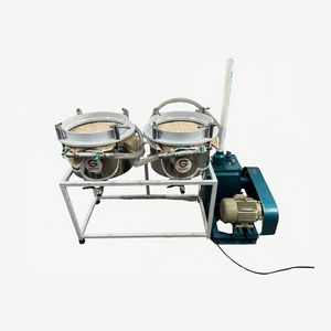 Mélangeur de céréales et d'épices commercial 2 en 1, 1500 W, 2 CV, acier inoxydable, production de 12 à 15 kg/h, utilisation humide et sèche, 220 V - Product Image 1