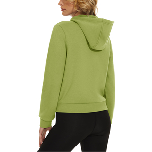 Sudaderas con capucha de mujer ecológicas de diseño personalizado al por mayor ropa de calle de gran tamaño sudadera con estampado frontal gimnasio moda sólida para invierno - Product Image 5