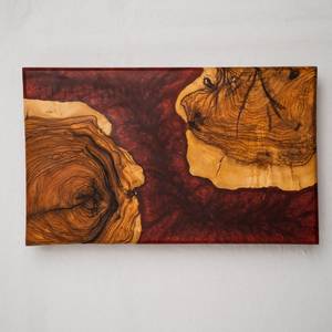 Planche à découper et plateau de service en bois Forme rectangulaire durable 12mm d'épaisseur - Product Image 1