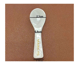 Cuillère en coquillage fabriquée à la main-nacre naturelle pour un dîner raffiné, superbe cuillère en nacre - Product Image 1