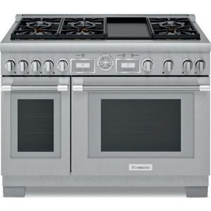 Thermador Pro Grand 48 Gas <b>Range</b>-PRG486WDG Oven Convection Freestanding Installation for Household Use Includes Grill Griddle - Product Image 1