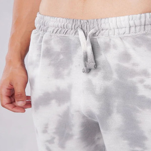 กางเกงขาสั้นผู้ชายวินเทจแนวสตรีทแบบผูกย้อมสีสำหรับฤดูร้อน - Product Image 5