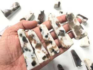 Torre de Cristal de Piedra Lunar Polarizada, Obelisco Tallado a Mano, Gema Curativa de Feng Shui para Decoración del Hogar, Regalo - Product Image 4