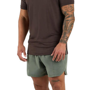 2025 hommes été élégant respirant vêtements de travail Shorts à la mode tenue décontracté cordon Fitness vêtements de sport personnalisés - Product Image 3