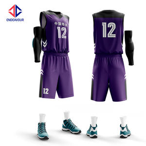 Évacuation de l'humidité OEM sublimation hommes maillot de basket-ball impression de logo personnalisé léger polyester uniforme de sport expédition rapide - Product Image 4