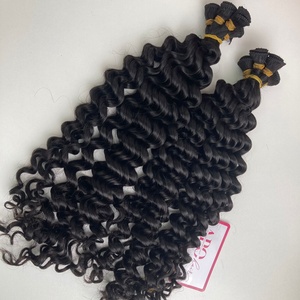High Quality Machine Double Weft Double Drawn Remy Vietnamese <b>Hair</b> Natural Wave in Black Color - Product Image 4