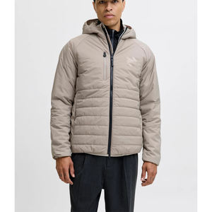 <b>Men's</b> Puffer <b>Jackets</b> Thicken Gym Windbreaker <b>Men</b> Winter Custom Logo <b>Lightweight</b> Hooded Hiking Breathable Puffer Quilted OEM - Product Image 4