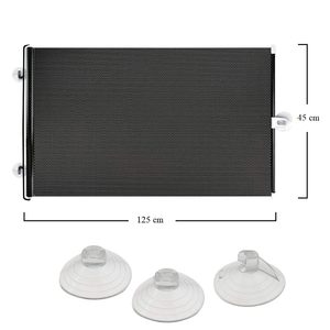 45x125cm in PVC retrattile oscurante parasole UV protezione solare tenda auto - Product Image 2