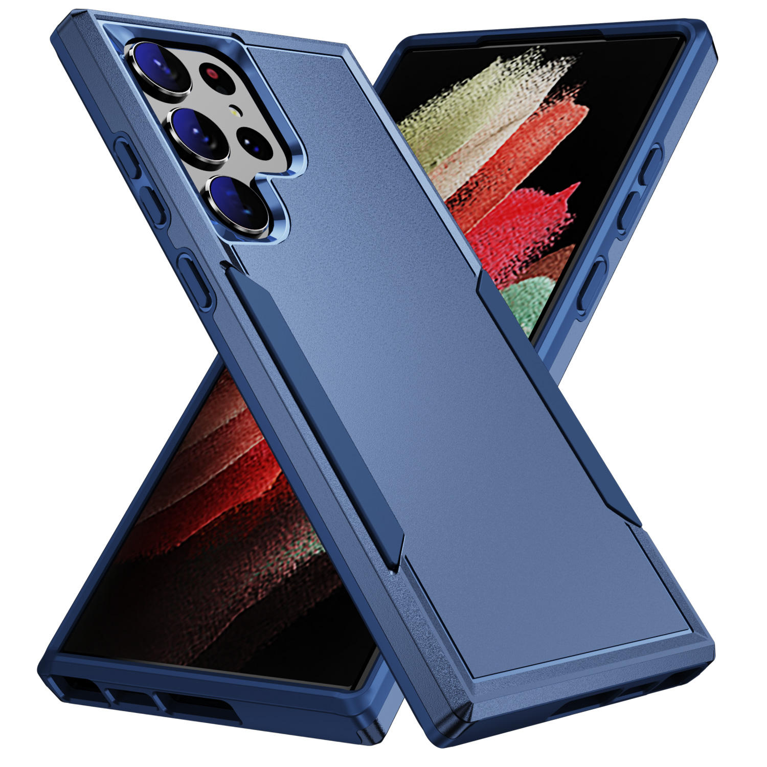 สีฟ้า + สีฟ้า