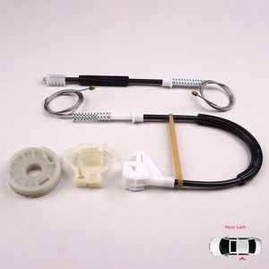 Juego de Reparación de Elevalunas Eléctrico BWR444, Puerta Trasera Izquierda para Octavia MK1 1U 1996-2000 Pre-Facelift 1U0839461 - Product Image 1