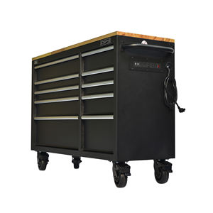 Customizable Lockable 10-Drawer Rolling <b>Tool</b> Cabinet Powder Coated Steel <b>Trolley</b> Mechanic Garage OEM ODM Supported 680kg Load - Product Image 3