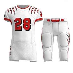 Uniformes de Fútbol Americano Personalizados de Alta Calidad para Adultos, Transpirables, Ligeros, Opción de Tallas Grandes, Perfectos para el Verano, Cosidos con Precisión - Product Image 2
