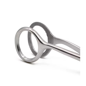 Haute qualité Mini Forester éponge pince en gros pas cher prix en acier inoxydable fendu corps Piercing outils Septum pince - Product Image 6