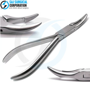Pinzas Ortodónticas Manuales de Acero Inoxidable, Ligeras, con Agarre Ergonómico, Venta Directa de Fábrica, para Cirugía Dental - Product Image 1