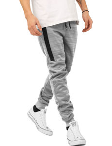 Pantalones de chándal para hombre de gran venta con bolsillo lateral, pantalones informales para hombre, pantalones de chándal a prueba de viento anti pilling de talla grande personalizados para hombre - Product Image 4