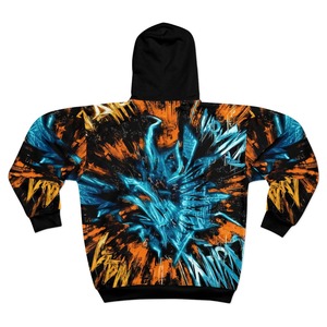 Sudadera con capucha sublimada de poliéster de lana Premium, transpirable, acogedora y personalizada, impresa para marcas y equipos de ropa de calle - Product Image 4