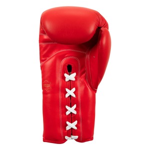 Gants de boxe en cuir de vachette doré de haute qualité, fermeture à lacets sur toute la longueur des doigts, équipement d'entraînement et de boxe, nouvelle arrivée premium - Product Image 3