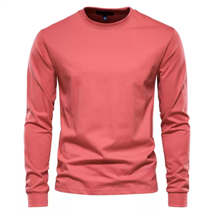 Fabricante de Camisetas de Manga Larga Personalizadas, Vietnam, OEM, ODM, Fábrica de Ropa, Camiseta de Cuello Redondo de Algodón, Proveedor de Ropa al por Mayor - Product Image 4