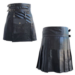 Nouveau style de kilts en cuir pour hommes à vendre kilt en cuir fabriqué par des professionnels à bas quantité minimale de commande vente chaude - Product Image 1