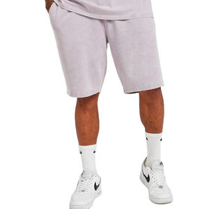 Conjunto de Pantalones Cortos Deportivos de Algodón con Estampado Personalizado para Hombre, Transpirable, Talla Grande, Informal, de Dos Piezas, Ropa de Verano, Estilo Urbano, Secado Rápido - Product Image 5