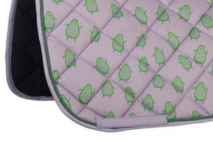 Selle de cheval professionnelle élégante matelassée en soie polaire respirante, équipement d'équitation personnalisé et élégant - Product Image 2