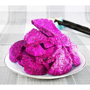 Soft Dried Dragon Fruit Slices Preserved Fruit <b>Sweet</b> Snack Vacuum Packed - Product Image 1