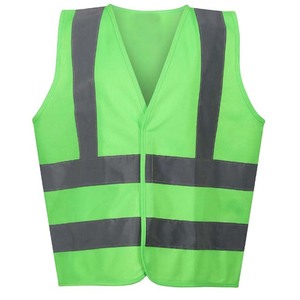 Custom Logo ANSI Class 1 Waterproof LED Flash High Visibility <b>Safety</b> Vest for Construction Workers <b>Roadway</b> Use (OEM/ODM - Product Image 1