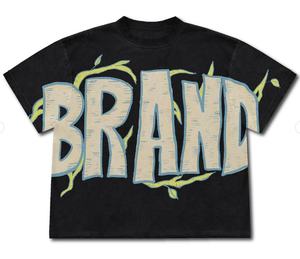 เสื้อยืดยูนิเซ็กส์ทรงฮิปฮอปโอเวอร์ไซส์320gsm 100% ผ้าคอตตอนแห้งเร็วออกแบบได้ตามต้องการ - Product Image 4