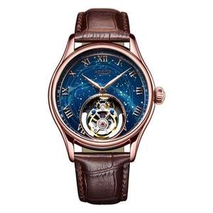 Reloj mecánico automático Tourbillon 7045 de diseño clásico para hombre, reloj de lujo certificado por el fabricante. - Product Image 2