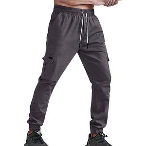 Pantalon de survêtement en éponge respirant taille moyenne pour hommes Pantalon de jogging de streetwear et de musculation Pantalon de jogging décontracté Pantalon de survêtement pour hommes - Product Image 2