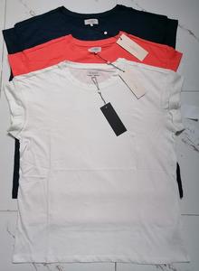 Camiseta de manga corta para mujer, camiseta con patrón sólido usable, informal, de calidad, novedad de 2022 - Product Image 3