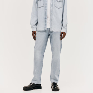 Jeans personnalisés 2025 de haute qualité pour hommes jeans confortables personnalisés pour hommes jeans Street Wear pour hommes - Product Image 4