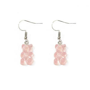 Modernos Pendientes Colgantes y de Botón Nounours Bonbons con Perlas de Agua Dulce y Circonitas, Estilo Religioso para Fiestas - Product Image 6
