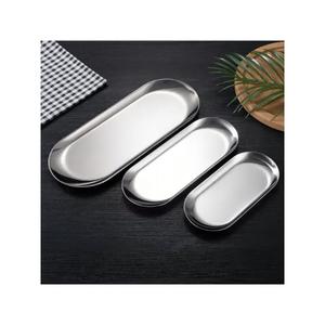 Élégant plateau de service en acier inoxydable pour les espaces de cuisine appartements cafés et camions de nourriture - Product Image 3