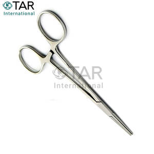 Pinzas hemostáticas rectas para mosquitos/Kocher de 12,5 cm, logotipo OEM disponible, fábrica de instrumentos médicos quirúrgicos/veterinarios/dentales a granel - Product Image 4