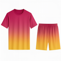 Uniforme de Fútbol Personalizado al por Mayor, Diseño Original de Fábrica OEM, Jersey Sublimado, Pantalones Cortos Transpirables, de Secado Rápido, Antibacterianos, Unisex