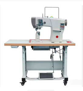 Nouvelle machine à coudre industrielle programmable pour cuir avec point de chaînette, aiguille simple, moteur - Neuve - Product Image 1