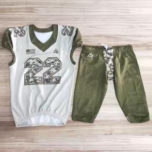 ชุดฟอร์มฟุตบอลสำหรับทีมและผู้เล่นเสื้อเจอร์ซีย์ฟุตบอลอเมริกันสั่งทำพิเศษ - Product Image 4