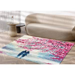 Tapis imprimé en 3D de la Tour Eiffel de Paris, décoration d'entrée de paysage moderne personnalisée, tapis fin non tissé - Product Image 3