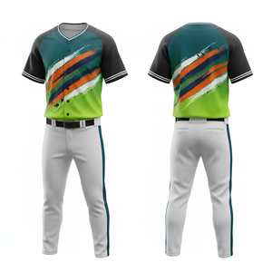 Nouveau design 2026 Maillot de baseball Uniforme 100% Polyester Maille légère Respirant Séchage rapide Nom et numéro personnalisables Vente en gros Très demandé - Product Image 5
